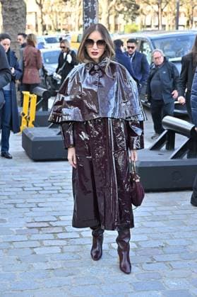 PFW Chloe Outside Arrivals Guest arriving at Chloe show during Paris Fashion Week in Paris, France on March 6, 2025. Photo by Julien Reynaud APS-Medias ABACAPRESS.COM Paris France  Copyright: xReynaudxJulien APS-Medias ABACAx