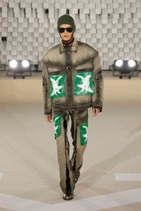 Off White Ready to Wear Fall Winter 2025 - Paris, March 2025 Off White Ready to Wear Fall Winter 2025 - Paris, March 2025, Credit:Zeppelin Avalon  Copyright: xZeppelinx xAvalonx 0972837874