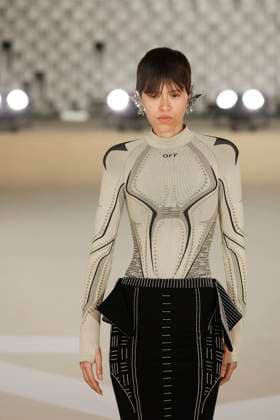 Off White Ready to Wear Fall Winter 2025 - Paris, March 2025 Off White Ready to Wear Fall Winter 2025 - Paris, March 2025, Credit:Zeppelin Avalon  Copyright: xZeppelinx xAvalonx 0972838248