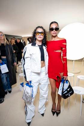 Photocall of the Off White fashion show, at the headquarters of the French Communist Party PCF , Fashion Collection Ready to Wear Fall Winter 2025 2026 at Paris Fashion Week PFW Sabrina Ouazani and Jessica Aidi at the photocall of the Off White fashion show, at the headquarters of the French Communist Party PCF , Fashion Collection Ready to Wear Fall Winter 2025 2026 at Paris Fashion Week PFW , in Paris, France, March 6, 2025 Pierre Perusseau Bestimage Photocall of the Off White fashion show, at the headquarters of the French Communist Party PCF , Fashion Collection Ready to Wear Fall Winter 2025 2026 during Paris Fashion Week PFW , in Paris, France, March 6, 2025 Paris France Copyright: xPerusseaux-xDaxSilvax xBestimagexPerusseaux-xDaxSilvax xBestimagex