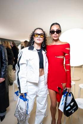 Photocall of the Off White fashion show, at the headquarters of the French Communist Party PCF , Fashion Collection Ready to Wear Fall Winter 2025 2026 at Paris Fashion Week PFW Sabrina Ouazani and Jessica Aidi at the photocall of the Off White fashion show, at the headquarters of the French Communist Party PCF , Fashion Collection Ready to Wear Fall Winter 2025 2026 at Paris Fashion Week PFW , in Paris, France, March 6, 2025 Pierre Perusseau Bestimage Photocall of the Off White fashion show, at the headquarters of the French Communist Party PCF , Fashion Collection Ready to Wear Fall Winter 2025 2026 during Paris Fashion Week PFW , in Paris, France, March 6, 2025 Paris France Copyright: xPerusseaux-xDaxSilvax xBestimagexPerusseaux-xDaxSilvax xBestimagex