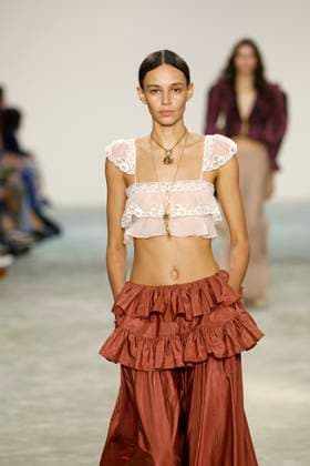 Chloe Ready to Wear Fall Winter 2025 - Paris, March 2025 Chloe Ready to Wear Fall Winter 2025 - Paris, March 2025, Credit:Zeppelin Avalon  Copyright: xZeppelinx xAvalonx 0972843281