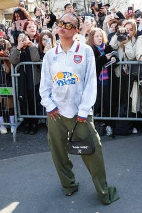 Arrivals at the Off White fashion show, at the headquarters of the French Communist Party PCF , Fashion Collection Ready to Wear Fall Winter 2025 2026 at Paris Fashion Week PFW Paola Locatelli at the arrivals at the Off White fashion show, at the headquarters of the French Communist Party PCF , Fashion Collection Ready to Wear Fall Winter 2025 2026 at Paris Fashion Week PFW , in Paris, France, March 6, 2025 Christophe Clovis Bestimage Arrivals at the Off White fashion show, at the headquarters of the French Communist Party PCF , Fashion Collection Ready to Wear Fall Winter 2025 2026 during Paris Fashion Week PFW , in Paris, France, March 6, 2025 Paris France Copyright: xChristophexClovisx xBestimagexChristophexClovisx xBestimagex