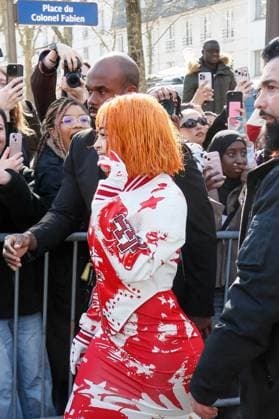 Arrivals at the Off White fashion show, at the headquarters of the French Communist Party PCF , Fashion Collection Ready to Wear Fall Winter 2025 2026 at Paris Fashion Week PFW Ice Spice at arrivals at the Off White fashion show, at the headquarters of the French Communist Party PCF , Fashion Collection Ready to Wear Fall Winter 2025 2026 at Paris Fashion Week PFW , in Paris, France, March 6, 2025 Christophe Clovis Bestimage Arrivals at the Off White fashion show, at the headquarters of the French Communist Party PCF , Fashion Collection Ready to Wear Fall Winter 2025 2026 during Paris Fashion Week PFW , in Paris, France, March 6, 2025 Paris France  Copyright: xChristophexClovisx xBestimagexChristophexClovisx xBestimagex