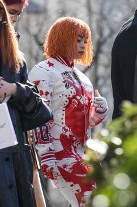 Arrivals at the Off White fashion show, at the headquarters of the French Communist Party PCF , Fashion Collection Ready to Wear Fall Winter 2025 2026 at Paris Fashion Week PFW Ice Spice at arrivals at the Off White fashion show, at the headquarters of the French Communist Party PCF , Fashion Collection Ready to Wear Fall Winter 2025 2026 at Paris Fashion Week PFW , in Paris, France, March 6, 2025 Christophe Clovis Bestimage Arrivals at the Off White fashion show, at the headquarters of the French Communist Party PCF , Fashion Collection Ready to Wear Fall Winter 2025 2026 during Paris Fashion Week PFW , in Paris, France, March 6, 2025 Paris France  Copyright: xChristophexClovisx xBestimagexChristophexClovisx xBestimagex