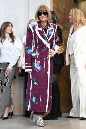 PFW Schiaparelli Arrivals Anna Wintour attending the Schiaparelli Womenswear Fall Winter 2025-2026 show as part of Paris Fashion Week at L’Observatoire de Paris in Paris, France on March 06, 2025. Photo by Aurore Marechal ABACAPRESS.COM Paris France  Copyright: xMarechalxAurore ABACAx