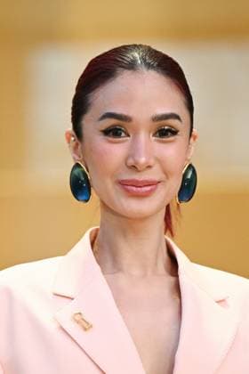 PFW Schiaparelli Arrivals Heart Evangelista attending the Schiaparelli Womenswear Fall Winter 2025-2026 show as part of Paris Fashion Week at L’Observatoire de Paris in Paris, France on March 06, 2025. Photo by Aurore Marechal ABACAPRESS.COM Paris France  Copyright: xMarechalxAurore ABACAx