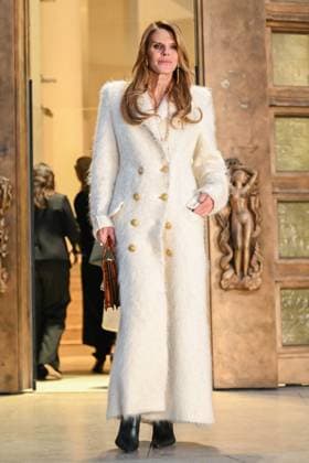 PFW Schiaparelli Arrivals Anna Dello Russo attending the Schiaparelli Womenswear Fall Winter 2025-2026 show as part of Paris Fashion Week at L’Observatoire de Paris in Paris, France on March 06, 2025. Photo by Aurore Marechal ABACAPRESS.COM Paris France  Copyright: xMarechalxAurore ABACAx