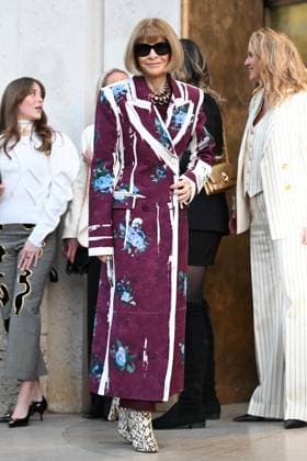 PFW Schiaparelli Arrivals Anna Wintour attending the Schiaparelli Womenswear Fall Winter 2025-2026 show as part of Paris Fashion Week at L’Observatoire de Paris in Paris, France on March 06, 2025. Photo by Aurore Marechal ABACAPRESS.COM Paris France  Copyright: xMarechalxAurore ABACAx