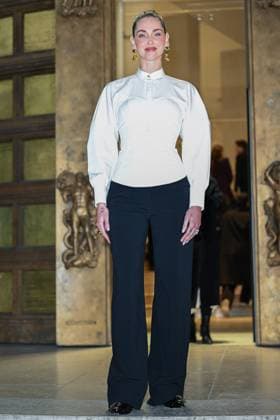 PFW Schiaparelli Arrivals Chiara Ferragni attending the Schiaparelli Womenswear Fall Winter 2025-2026 show as part of Paris Fashion Week at L’Observatoire de Paris in Paris, France on March 06, 2025. Photo by Aurore Marechal ABACAPRESS.COM Paris France  Copyright: xMarechalxAurore ABACAx