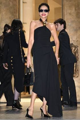 PFW Schiaparelli Arrivals Farida Khelfa attending the Schiaparelli Womenswear Fall Winter 2025-2026 show as part of Paris Fashion Week at L’Observatoire de Paris in Paris, France on March 06, 2025. Photo by Aurore Marechal ABACAPRESS.COM Paris France  Copyright: xMarechalxAurore ABACAx