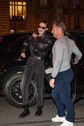 Gigi Hadid arrives at Royal Monceau Hotel during Paris Fashion Week PFW Gigi Hadid arrives at Royal Monceau Hotel during Paris Fashion Week PFW on march 6th 2025 Yehiel Chekroune Bestimage Celebrities arrives at Royal Monceau Hotel during Paris Fashion Week on march 6th 2025 Paris France  Copyright: xYehielxChekrounex xBestimagexYehielxChekrounex xBestimagex