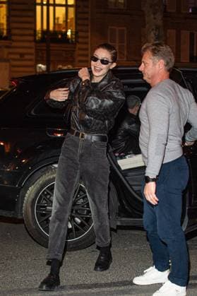 Gigi Hadid arrives at Royal Monceau Hotel during Paris Fashion Week PFW Gigi Hadid arrives at Royal Monceau Hotel during Paris Fashion Week PFW on march 6th 2025 Yehiel Chekroune Bestimage Celebrities arrives at Royal Monceau Hotel during Paris Fashion Week on march 6th 2025 Paris France  Copyright: xYehielxChekrounex xBestimagexYehielxChekrounex xBestimagex