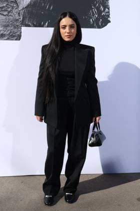 PFW Givenchy Photocall Hafsia Herzi attending the Givenchy Womenswear Fall Winter 2025-2026 show as part of Paris Fashion Week on March 7, 2025 in Paris, France. Photo by Jerome Domine ABACAPRESS.COM  Copyright: xDominexJerome ABACAx