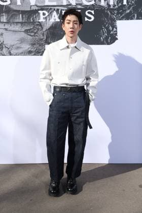 PFW Givenchy Photocall Off Adulkittiporn attending the Givenchy Womenswear Fall Winter 2025-2026 show as part of Paris Fashion Week on March 7, 2025 in Paris, France. Photo by Jerome Domine ABACAPRESS.COM  Copyright: xDominexJerome ABACAx