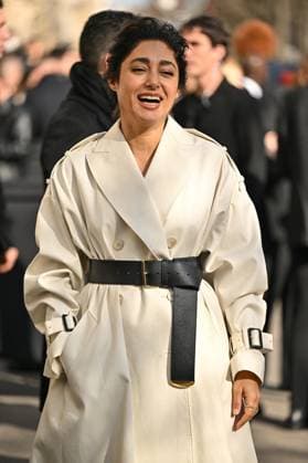PFW Givenchy Outside Arrivals Golshifteh Farahani arriving at Givenchy show during Paris Fashion Week in Paris, France on March 7, 2025. Photo by Julien Reynaud APS-Medias ABACAPRESS.COM Paris France  Copyright: xReynaudxJulien APS-Medias ABACAx