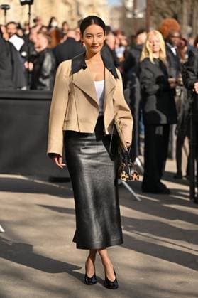 PFW Givenchy Outside Arrivals Nanao arriving at Givenchy show during Paris Fashion Week in Paris, France on March 7, 2025. Photo by Julien Reynaud APS-Medias ABACAPRESS.COM Paris France  Copyright: xReynaudxJulien APS-Medias ABACAx