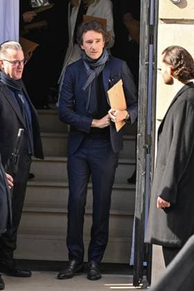 PFW Givenchy Outside Arrivals Antoine Arnault arriving at Givenchy show during Paris Fashion Week in Paris, France on March 7, 2025. Photo by Julien Reynaud APS-Medias ABACAPRESS.COM Paris France  Copyright: xReynaudxJulien APS-Medias ABACAx