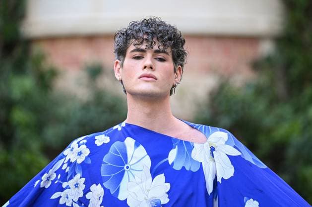 PFW Leonard Paris Front Row Raphael Say attending the Leonard Paris Womenswear Fall Winter 2025-2026 show as part of Paris Fashion Week at L’Observatoire de Paris in Paris, France on March 07, 2025. Photo by Aurore Marechal ABACAPRESS.COM Paris France  Copyright: xMarechalxAurore ABACAx