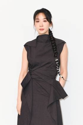 PFW Issey Miyake Front Row Chung Ah Lee attending the Issey Miyake Womenswear Fall Winter 2025-2026 show as part of Paris Fashion Week at L’Observatoire de Paris in Paris, France on March 07, 2025. Photo by Aurore Marechal ABACAPRESS.COM Paris France  Copyright: xMarechalxAurore ABACAx