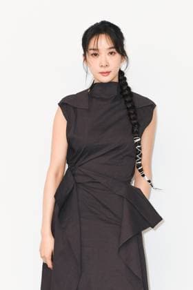 PFW Issey Miyake Front Row Chung Ah Lee attending the Issey Miyake Womenswear Fall Winter 2025-2026 show as part of Paris Fashion Week at L’Observatoire de Paris in Paris, France on March 07, 2025. Photo by Aurore Marechal ABACAPRESS.COM Paris France  Copyright: xMarechalxAurore ABACAx