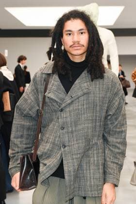 PFW Issey Miyake Front Row Oscar Vermande attending the Issey Miyake Womenswear Fall Winter 2025-2026 show as part of Paris Fashion Week at L’Observatoire de Paris in Paris, France on March 07, 2025. Photo by Aurore Marechal ABACAPRESS.COM Paris France  Copyright: xMarechalxAurore ABACAx