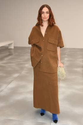 PFW Issey Miyake Front Row Erika Boldrin attending the Issey Miyake Womenswear Fall Winter 2025-2026 show as part of Paris Fashion Week at L’Observatoire de Paris in Paris, France on March 07, 2025. Photo by Aurore Marechal ABACAPRESS.COM Paris France  Copyright: xMarechalxAurore ABACAx