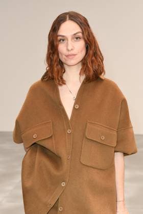 PFW Issey Miyake Front Row Erika Boldrin attending the Issey Miyake Womenswear Fall Winter 2025-2026 show as part of Paris Fashion Week at L’Observatoire de Paris in Paris, France on March 07, 2025. Photo by Aurore Marechal ABACAPRESS.COM Paris France  Copyright: xMarechalxAurore ABACAx