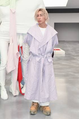 PFW Issey Miyake Front Row Mayao Ma attending the Issey Miyake Womenswear Fall Winter 2025-2026 show as part of Paris Fashion Week at L’Observatoire de Paris in Paris, France on March 07, 2025. Photo by Aurore Marechal ABACAPRESS.COM Paris France  Copyright: xMarechalxAurore ABACAx