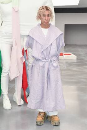 PFW Issey Miyake Front Row Mayao Ma attending the Issey Miyake Womenswear Fall Winter 2025-2026 show as part of Paris Fashion Week at L’Observatoire de Paris in Paris, France on March 07, 2025. Photo by Aurore Marechal ABACAPRESS.COM Paris France  Copyright: xMarechalxAurore ABACAx