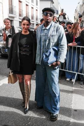 Arrivals at the Gambattista Valli Fashion Collection Ready to Wear Fall Winter 2025 2026 show during Paris Fashion Week PFW at the HotelPozzo di Borgo Sananas and Marcus MGVM Marc Vivian Geromegnace at the arrivals at the Gambattista Valli Fashion Collection Ready to Wear Fall Winter 2025 2026 show during Paris Fashion Week PFW at the HotelPozzo di Borgo, in Paris, France, on March 7, 2025 Christophe Clovis Bestimage Arrivals at the Gambattista Valli Fashion Collection Ready to Wear Fall Winter 2025 2026 show during Paris Fashion Week PFW at the Hotel Pozzo di Borgo, in Paris, France, on March 7, 2025 Paris France  Copyright: xChristophexClovisx xBestimagexChristophexClovisx xBestimagex