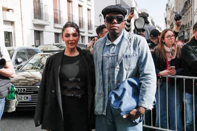 Arrivals at the Gambattista Valli Fashion Collection Ready to Wear Fall Winter 2025 2026 show during Paris Fashion Week PFW at the HotelPozzo di Borgo Sananas and Marcus MGVM Marc Vivian Geromegnace at the arrivals at the Gambattista Valli Fashion Collection Ready to Wear Fall Winter 2025 2026 show during Paris Fashion Week PFW at the HotelPozzo di Borgo, in Paris, France, on March 7, 2025 Christophe Clovis Bestimage Arrivals at the Gambattista Valli Fashion Collection Ready to Wear Fall Winter 2025 2026 show during Paris Fashion Week PFW at the Hotel Pozzo di Borgo, in Paris, France, on March 7, 2025 Paris France  Copyright: xChristophexClovisx xBestimagexChristophexClovisx xBestimagex