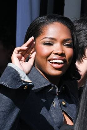 PFW Givenchy Arrivals Ryan Destiny attending the Givenchy Womenswear Fall Winter 2025-2026 show as part of Paris Fashion Week in Paris, France on March 07, 2025. Photo by Aurore Marechal ABACAPRESS.COM Paris France  Copyright: xMarechalxAurore ABACAx