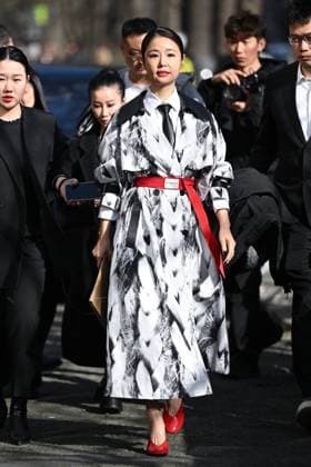 PFW Givenchy Arrivals Ruby Lin attending the Givenchy Womenswear Fall Winter 2025-2026 show as part of Paris Fashion Week in Paris, France on March 07, 2025. Photo by Aurore Marechal ABACAPRESS.COM Paris France  Copyright: xMarechalxAurore ABACAx