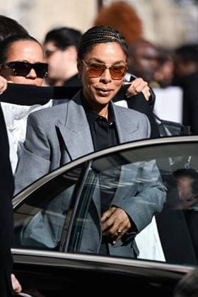 PFW Givenchy Arrivals Sophie Okoneda attending the Givenchy Womenswear Fall Winter 2025-2026 show as part of Paris Fashion Week in Paris, France on March 07, 2025. Photo by Aurore Marechal ABACAPRESS.COM Paris France  Copyright: xMarechalxAurore ABACAx