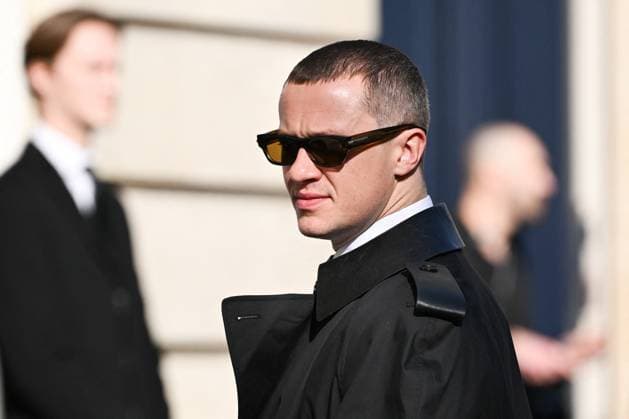 PFW Givenchy Arrivals Joseph Quinn attending the Givenchy Womenswear Fall Winter 2025-2026 show as part of Paris Fashion Week in Paris, France on March 07, 2025. Photo by Aurore Marechal ABACAPRESS.COM Paris France  Copyright: xMarechalxAurore ABACAx