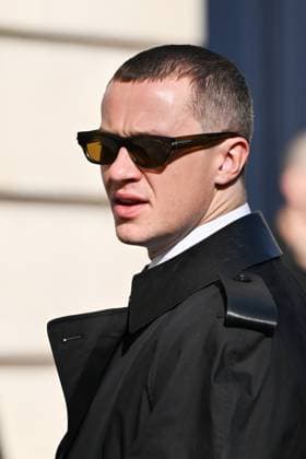 PFW Givenchy Arrivals Joseph Quinn attending the Givenchy Womenswear Fall Winter 2025-2026 show as part of Paris Fashion Week in Paris, France on March 07, 2025. Photo by Aurore Marechal ABACAPRESS.COM Paris France  Copyright: xMarechalxAurore ABACAx