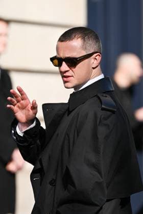 PFW Givenchy Arrivals Joseph Quinn attending the Givenchy Womenswear Fall Winter 2025-2026 show as part of Paris Fashion Week in Paris, France on March 07, 2025. Photo by Aurore Marechal ABACAPRESS.COM Paris France  Copyright: xMarechalxAurore ABACAx