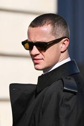 PFW Givenchy Arrivals Joseph Quinn attending the Givenchy Womenswear Fall Winter 2025-2026 show as part of Paris Fashion Week in Paris, France on March 07, 2025. Photo by Aurore Marechal ABACAPRESS.COM Paris France  Copyright: xMarechalxAurore ABACAx