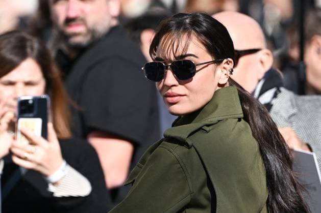 PFW Givenchy Arrivals Souheila Yacoub attending the Givenchy Womenswear Fall Winter 2025-2026 show as part of Paris Fashion Week in Paris, France on March 07, 2025. Photo by Aurore Marechal ABACAPRESS.COM Paris France  Copyright: xMarechalxAurore ABACAx