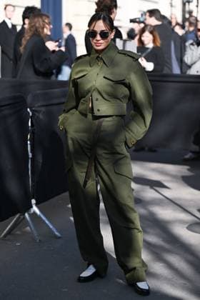 PFW Givenchy Arrivals Souheila Yacoub attending the Givenchy Womenswear Fall Winter 2025-2026 show as part of Paris Fashion Week in Paris, France on March 07, 2025. Photo by Aurore Marechal ABACAPRESS.COM Paris France  Copyright: xMarechalxAurore ABACAx