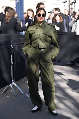 PFW Givenchy Arrivals Souheila Yacoub attending the Givenchy Womenswear Fall Winter 2025-2026 show as part of Paris Fashion Week in Paris, France on March 07, 2025. Photo by Aurore Marechal ABACAPRESS.COM Paris France  Copyright: xMarechalxAurore ABACAx