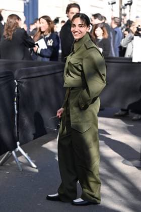 PFW Givenchy Arrivals Souheila Yacoub attending the Givenchy Womenswear Fall Winter 2025-2026 show as part of Paris Fashion Week in Paris, France on March 07, 2025. Photo by Aurore Marechal ABACAPRESS.COM Paris France  Copyright: xMarechalxAurore ABACAx