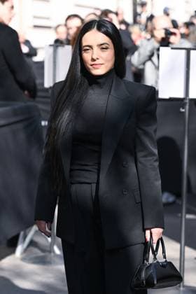 PFW Givenchy Arrivals Hafsia Herzi attending the Givenchy Womenswear Fall Winter 2025-2026 show as part of Paris Fashion Week in Paris, France on March 07, 2025. Photo by Aurore Marechal ABACAPRESS.COM Paris France  Copyright: xMarechalxAurore ABACAx
