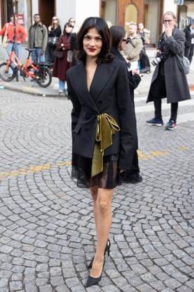 PFW - Nina Ricci PAP - Arrivals NB Yesly Dimate attends Nina Ricci Womenswear Fall Winter 2025-2026 show as part of Paris Fashion Week on March 07, 2025 in Paris, France. Photo by Nasser Berzane ABACAPRESS.COM Paris France  Copyright: xBerzanexNasser ABACAx