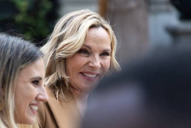 PFW - Nina Ricci PAP - Arrivals NB Kim Cattrall attends Nina Ricci Womenswear Fall Winter 2025-2026 show as part of Paris Fashion Week on March 07, 2025 in Paris, France. Photo by Nasser Berzane ABACAPRESS.COM Paris France  Copyright: xBerzanexNasser ABACAx