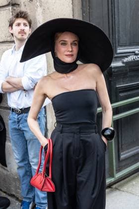 PFW - Nina Ricci PAP - Arrivals NB Diane Kruger attends Nina Ricci Womenswear Fall Winter 2025-2026 show as part of Paris Fashion Week on March 07, 2025 in Paris, France. Photo by Nasser Berzane ABACAPRESS.COM Paris France  Copyright: xBerzanexNasser ABACAx