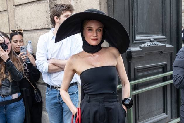 PFW - Nina Ricci PAP - Arrivals NB Diane Kruger attends Nina Ricci Womenswear Fall Winter 2025-2026 show as part of Paris Fashion Week on March 07, 2025 in Paris, France. Photo by Nasser Berzane ABACAPRESS.COM Paris France  Copyright: xBerzanexNasser ABACAx