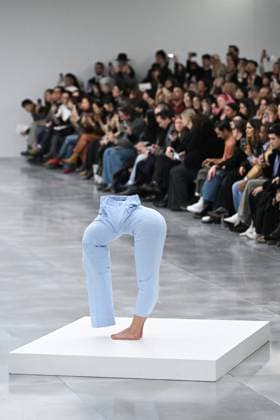 PFW Issey Miyake Runway Models perform on the runway during the Issey Miyake Womenswear Fall Winter 2025-2026 show as part of Paris Fashion Week in Paris, France on March 07, 2025. Photo by Aurore Marechal ABACAPRESS.COM Paris France  Copyright: xMarechalxAurore ABACAx