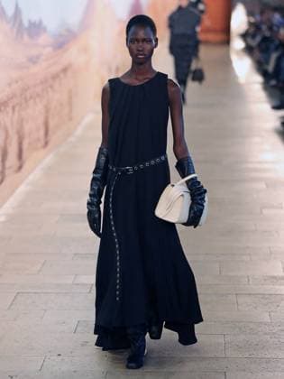 PFW - Time Runway A model walks the runway during the Time Womenswear Fall Winter 2025-2026 show as part of Paris Fashion, on March 6, 2025 in Paris, France. Photo by Alain-Gil Gonzalez ABACAPRESS.COM Paris France  Copyright: xGonzalezxAlain-Gil ABACAx